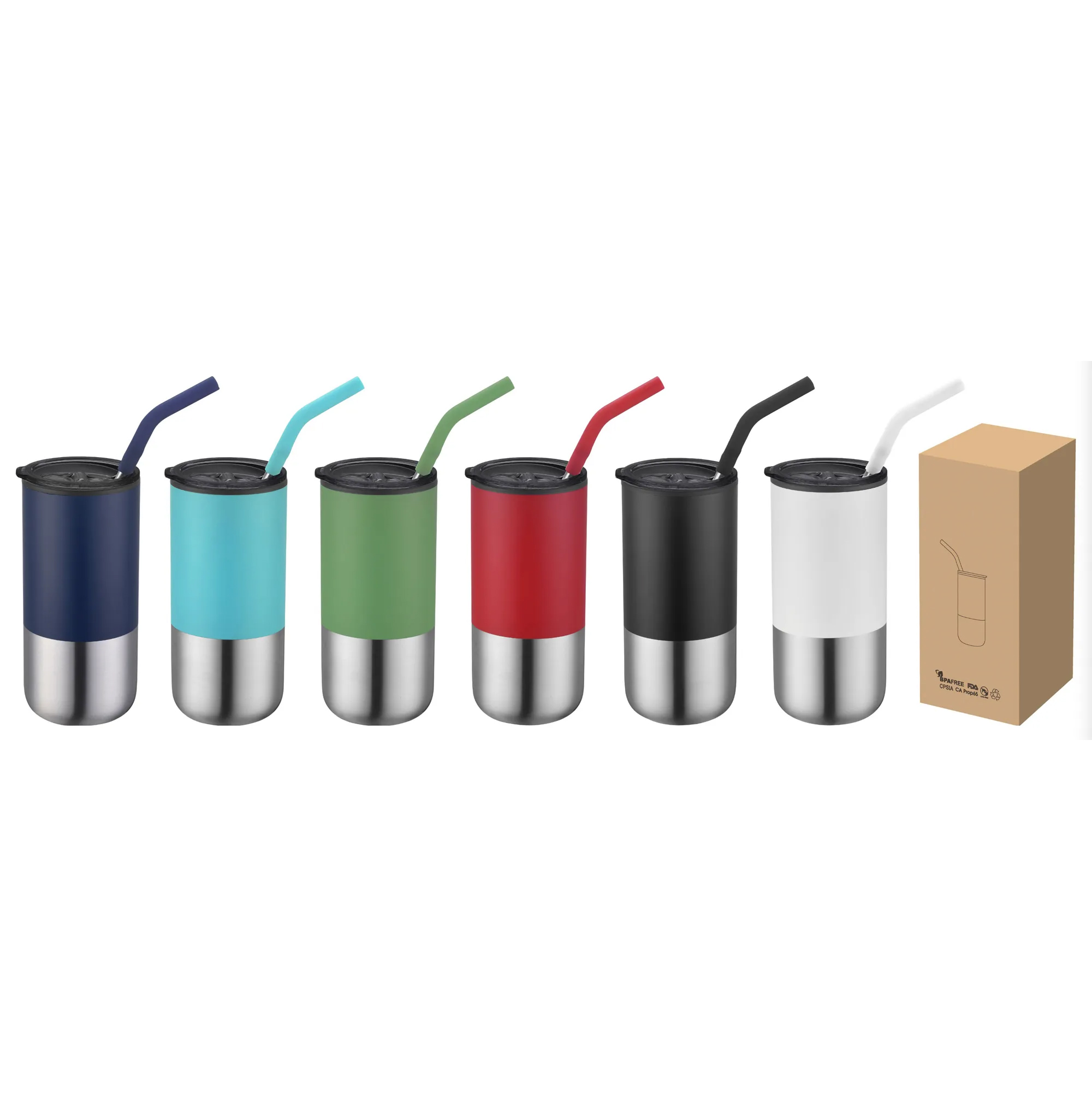 Tumbler with SS Straw